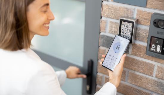 Connected IoT Lock Digital Smart